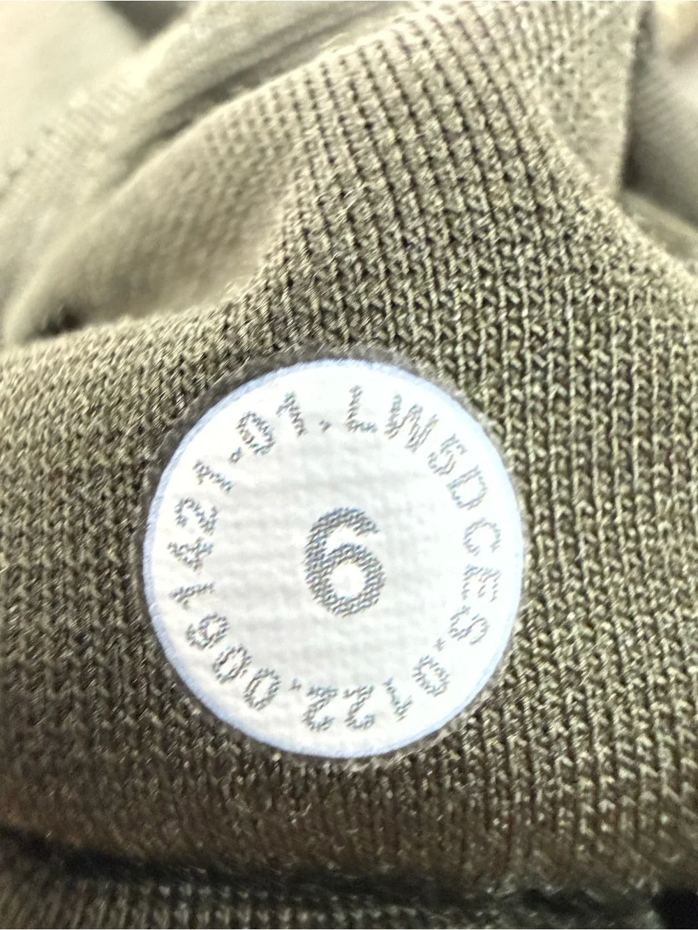 Lululemon Fast & Free High Rise Leggings Olive Green Size 6